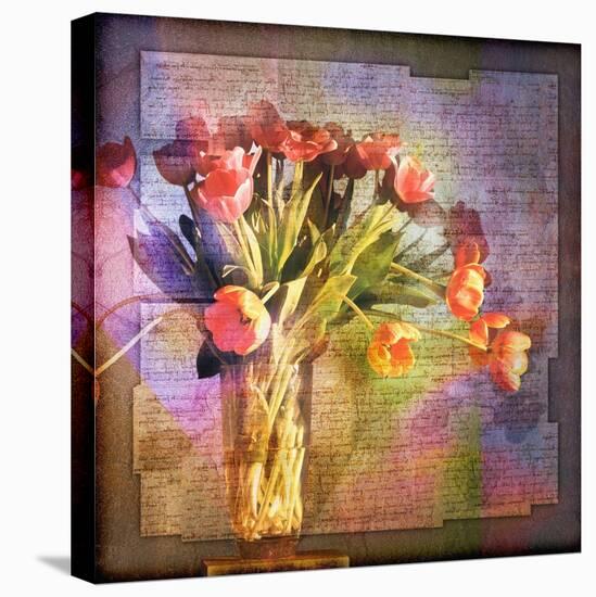 Vase of Tulips and Text-Colin Anderson-Premier Image Canvas