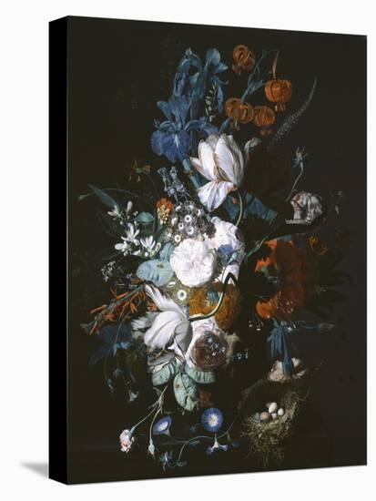 Vase with Flowers, C.1720-Jan van Huysum-Premier Image Canvas