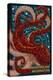 Vashon Island, Washington - Octopus Mosaic-Lantern Press-Stretched Canvas