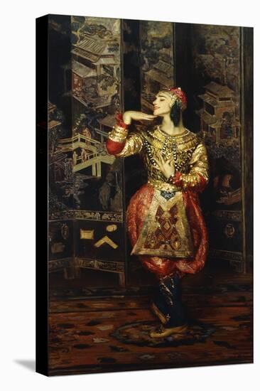 Vaslav Nijinsky in Danse Orientale, 1910-Jacques-emile Blanche-Premier Image Canvas