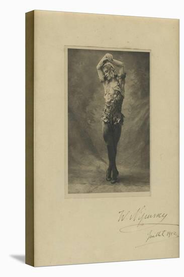 Vaslav Nijinsky in the Ballet Le Spectre De La Rose, 1911-null-Premier Image Canvas