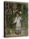 Vassilissa in the Forest, Illustration from the Russian Folk Tale, "The Very Beautiful Vassilissa"-Ivan Bilibin-Premier Image Canvas