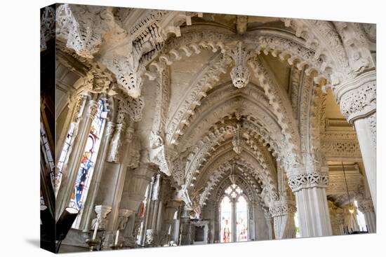 Vaulting in Rosslyn Chapel, Roslin, Midlothian, Scotland, United Kingdom-Nick Servian-Premier Image Canvas