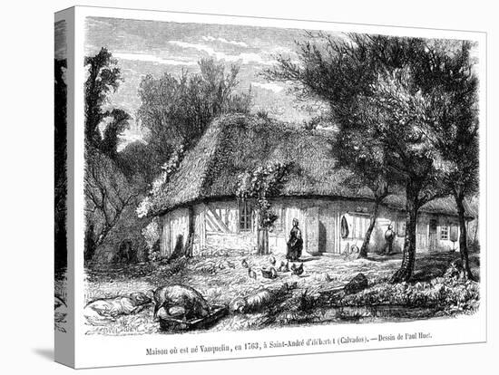 Vauquelin Birthplace-Paul Huet-Stretched Canvas