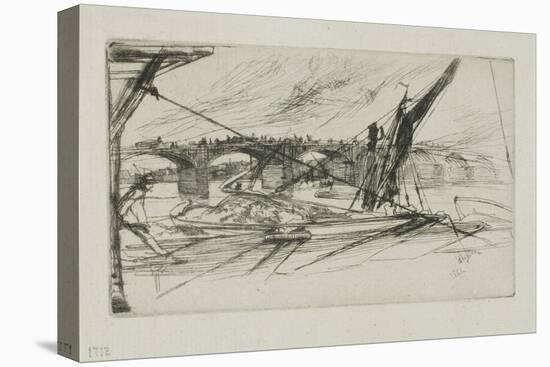 Vauxhall Bridge, 1861-James Abbott McNeill Whistler-Premier Image Canvas