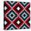 Vector Navajo Tribal Ornament-tukkki-Stretched Canvas