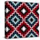 Vector Navajo Tribal Ornament-tukkki-Stretched Canvas