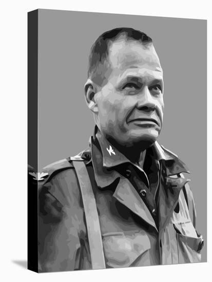 Vector Portrait of Lieutenant General Lewis Burwell Chesty Puller-Stocktrek Images-Premier Image Canvas