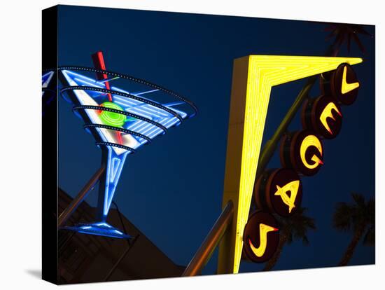 Vegas Neon Sign, Fremont Street East, Downtown, Las Vegas, Nevada, Usa-Walter Bibikow-Premier Image Canvas