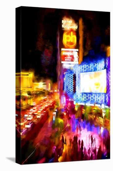 Vegas Show - In the Style of Oil Painting-Philippe Hugonnard-Premier Image Canvas