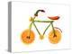 Vegetables and Fruit Forming the Shape of a Bicycle-Luzia Ellert-Premier Image Canvas
