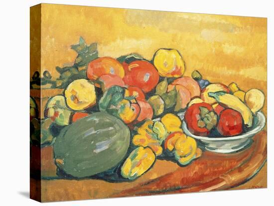 Vegetables and Fruit (Oil on Canvas)-Louis Valtat-Premier Image Canvas