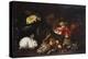 Vegetables and Fruit with Rabbits in a Landscape-George Wesley Bellows-Premier Image Canvas