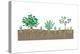 Vegetation Profile of a Scrubland. Biosphere, Earth Sciences-Encyclopaedia Britannica-Stretched Canvas