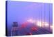 Vehicles Driving Through Fog on a Motorway-Jeremy Walker-Premier Image Canvas