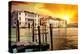Venetian Sunlight - Blazing Sunset on Grand Canal-Philippe HUGONNARD-Premier Image Canvas