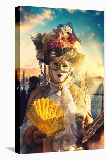 Venetian Sunlight - Carnival of Venice-Philippe HUGONNARD-Premier Image Canvas