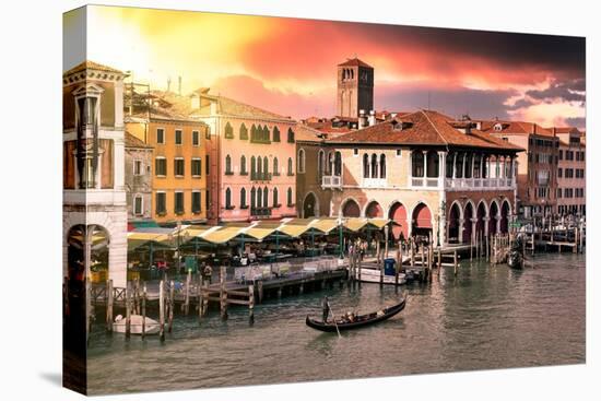 Venetian Sunlight - Market Sunrise-Philippe HUGONNARD-Premier Image Canvas