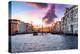 Venetian Sunlight - Pink Purple Sunset-Philippe HUGONNARD-Premier Image Canvas