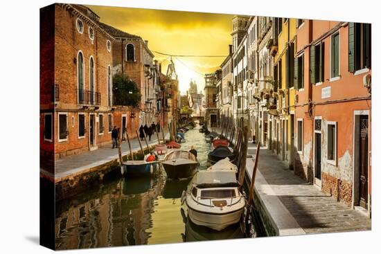 Venetian Sunlight - San Barnaba Sunset-Philippe HUGONNARD-Premier Image Canvas