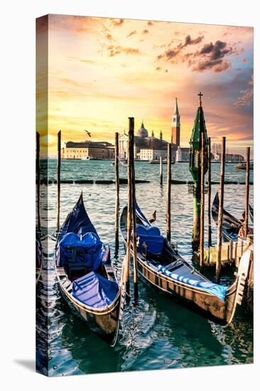 Venetian Sunlight - San Giorgio Maggiore Sunset-Philippe HUGONNARD-Premier Image Canvas