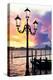 Venetian Sunlight - Street Lamp-Philippe HUGONNARD-Premier Image Canvas