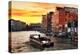 Venetian Sunlight - Vaporetto Sunset-Philippe HUGONNARD-Premier Image Canvas