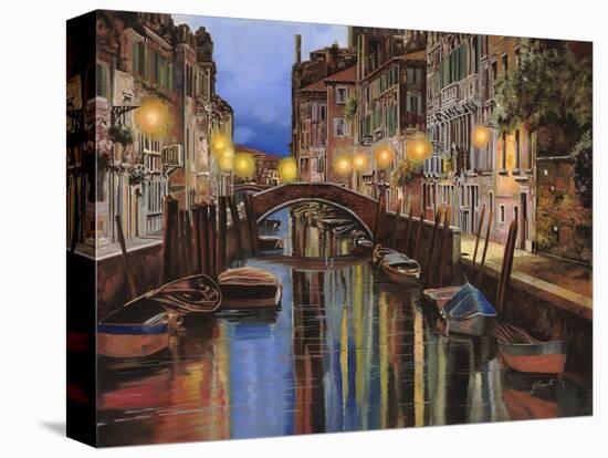 Venezia All'Alba-Guido Borelli-Premier Image Canvas