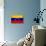 Venezuela Flag Design with Wood Patterning - Flags of the World Series-Philippe Hugonnard-Stretched Canvas displayed on a wall