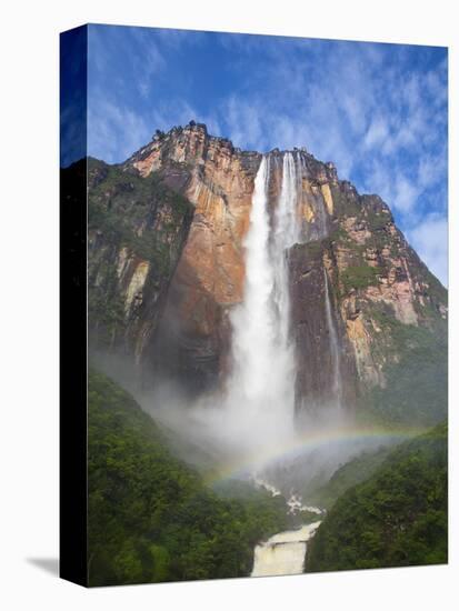 Venezuela, Guayana, Canaima National Park, View of Angel Falls from Mirador Laime-Jane Sweeney-Premier Image Canvas