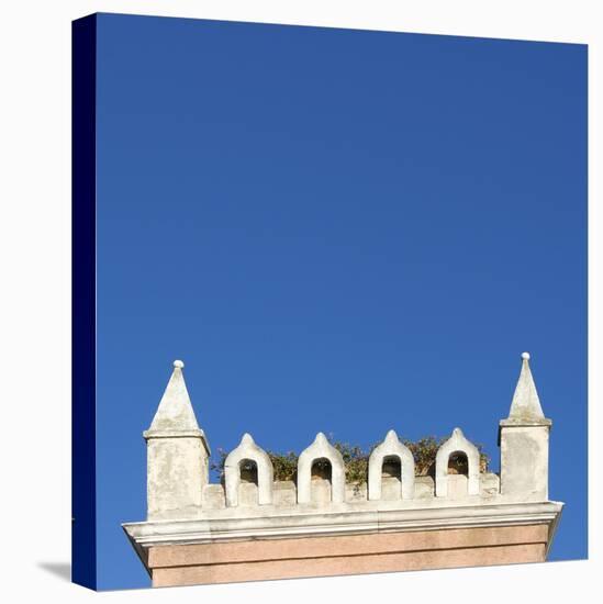 Venice Architectural Detail. Waterfront, Castello-Mike Burton-Premier Image Canvas