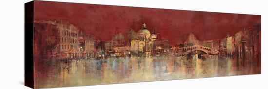 Venice At Night-Kemp-Stretched Canvas