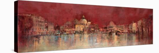 Venice at Night-Kemp-Stretched Canvas