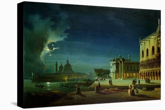 Venice by Moonlight-Ippolito Caffi-Premier Image Canvas