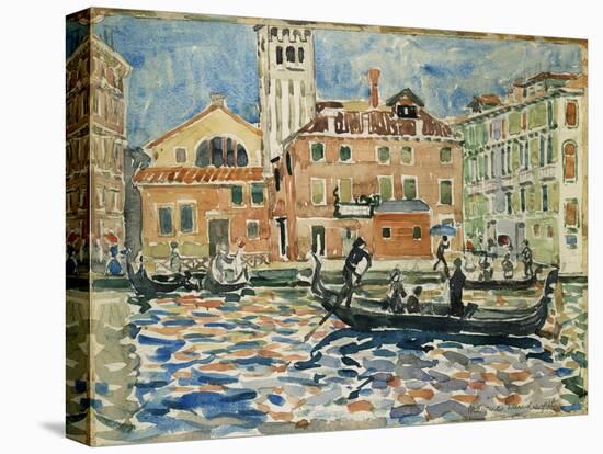 Venice, c.1909-Maurice Brazil Prendergast-Premier Image Canvas