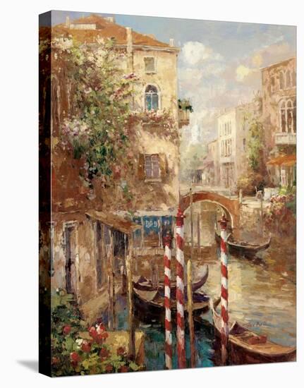 Venice Canal I-Peter Bell-Stretched Canvas