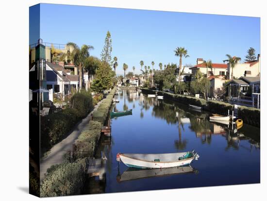 Venice Canals, Venice Beach, Los Angeles, California, United States of America, North America-Wendy Connett-Premier Image Canvas