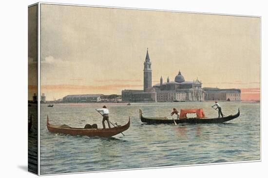 Venice: General View across the Water to the Church of San Giorgio Maggiore-null-Premier Image Canvas