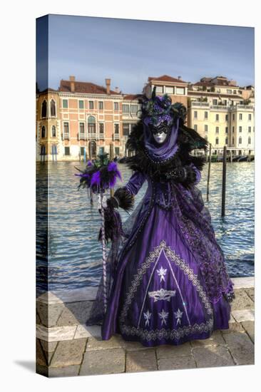 Venice, Italy. Mask and Costumes at Carnival-Darrell Gulin-Premier Image Canvas