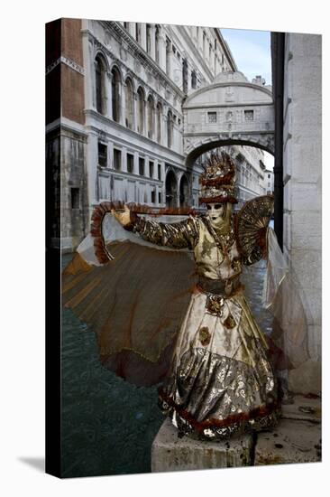 Venice, Italy. Mask and Costumes at Carnival-Darrell Gulin-Premier Image Canvas