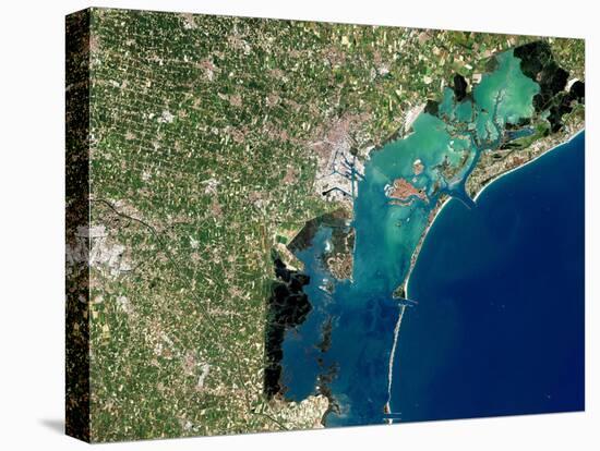 Venice, Satellite Image-PLANETOBSERVER-Premier Image Canvas