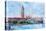 Venice Serenissima with St Marks Bell Tower-Markus Bleichner-Stretched Canvas