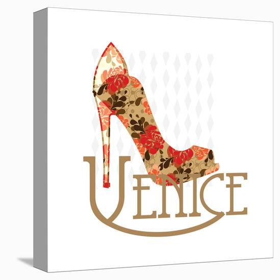 Venice Shoe-Elle Stewart-Stretched Canvas