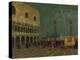 Venice, St. Mark's Square; Venise, La Place St. Marc-Henri Eugene Augustin Le Sidaner-Premier Image Canvas