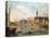 Venice: the Doge's Palace and the Molo from the Basin of San Marco, circa 1770-Francesco Guardi-Premier Image Canvas