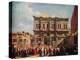 Venice: The Feast Day of Saint Roch, 1735, (1938)-Canaletto-Premier Image Canvas