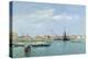 Venice, the Grand Canal, Austrian Steamship, 1895 (Oil on Canvas)-Eugene Louis Boudin-Premier Image Canvas