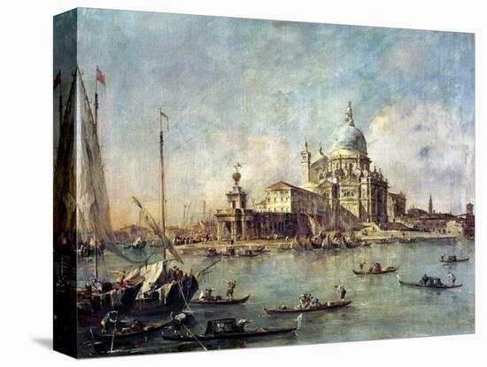 Venice, the Punta Della Dogana with Santa Maria Della Salute, circa 1770-Francesco Guardi-Premier Image Canvas