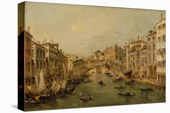 Venice: The Rialto-Francesco Guardi-Premier Image Canvas