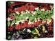 Venice, Veneto, Italy, Coloured Pasta on Display in a Shop Window-Ken Scicluna-Premier Image Canvas